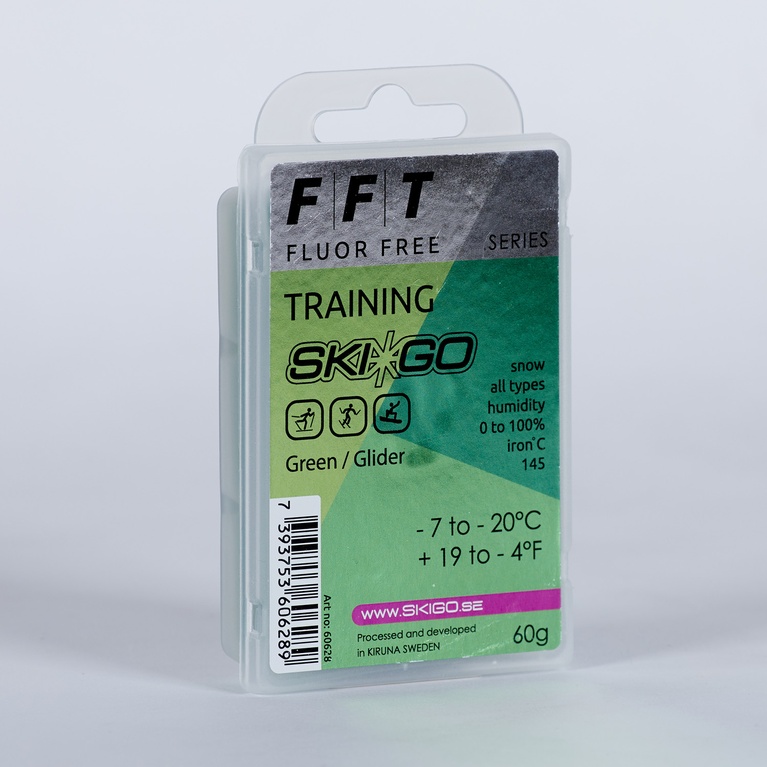 "SKIGO" Training FFT green glider